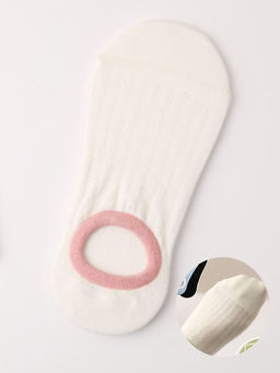 Следки р.35-40 Дышащие в полоску Белые