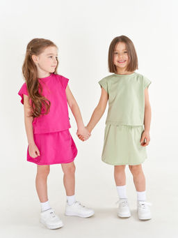 Футболка укороченная без рукавов Бабл-гам - Bungly фото 5