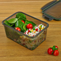 Контейнер герметичный прямоуг. 1600 мл, арт. 093/161 ДЫМЧАТЫЙ