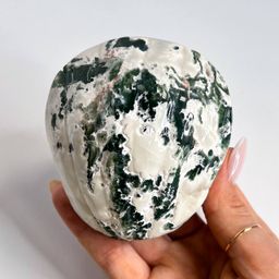 Морской Гребешок из Агата мохового - Радуга самоцветов фото 5