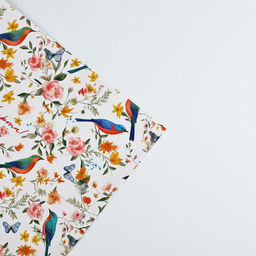 Цена за 10 шт. Бумага упаковочная глянцевая «С 8 марта», 70×100 см