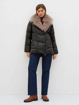 Conso/WDMPF 210527 - nero Пуховое Пальто фото 14