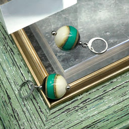 Серьги из муранского стекла