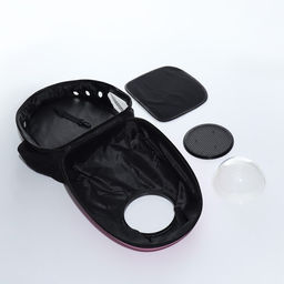 Рюкзак для переноски животных с окном для обзора, 32 х 25 х 42 см, фиолетовый - Пижон фото 11