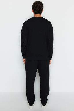 TRENDYOL MAN Premium Siyah Regular/Normal Kesim Kal?n Duble Paca Esofman Alt? TMNAW24EA00023 - Trendyolmilla фото 8