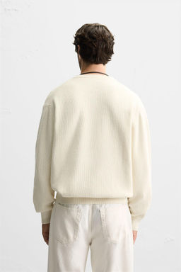 PURL KNIT SWEATER - Zara фото 3