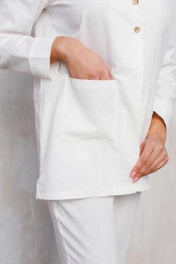 323-1 Жакет льняной женский