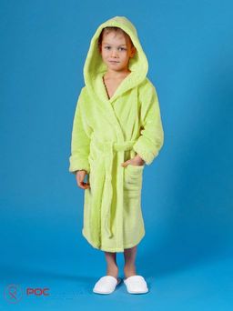 Детский халат с капюшоном из велсофта ВЗ-03 (5)