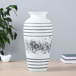 Ваза «Ситула», 35×16 см, (диам.отвер.=7.5 см. диам.от края до края=11.5 см), стекло, МИКС