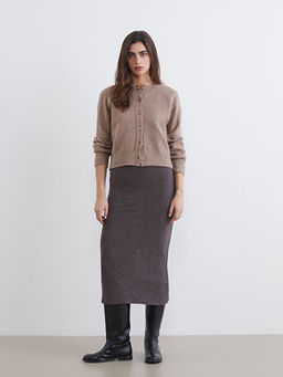 Bisiklet Yaka Kad?n Triko H?rka