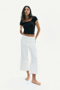Camiseta de canal? con ribete de picot - H&m фото 8