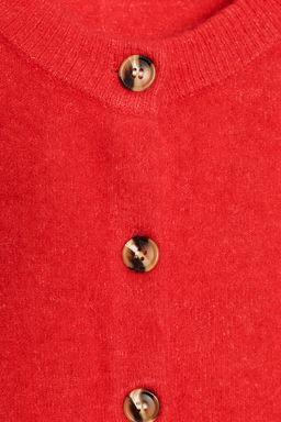 WOOL AND ALPACA CARDIGAN - Zara фото 6