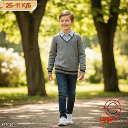 Кофта для мальчика обманка - Bruno фото 2