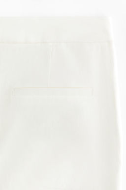 Linen-blend tailored trousers - H&m фото 7