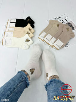 Женские носки из хлопка