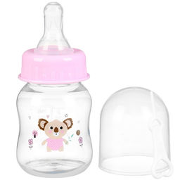 Бутылочка для кормления Крошка Я, от 3 мес., 60 мл, МИКС, (фасовка по 3 шт.)