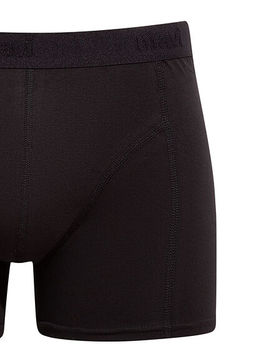 2li Basic Siyah Boxer Seti - Mavi фото 3