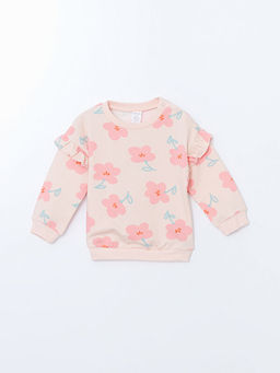 Bisiklet Yaka K?z ?ocuk Sweatshirt ve Tayt - Waikiki фото 2