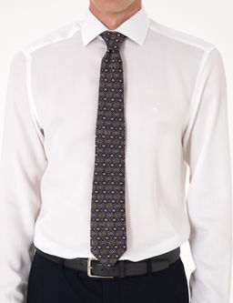 Beyaz Slim Fit Uzun Kollu G_mlek - Pierre cardin фото 7