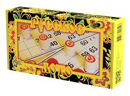 Лото "Русское" желто-черное (01729) "Десятое королевство"