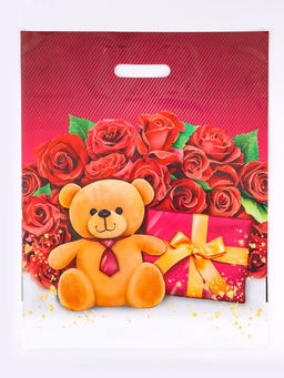 Цена за 50 шт. Пакет подарочный «Поклонник», полиэтиленовый с вырубной ручкой, 40×50 см, 80 мкм