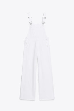 DENIM DUNGAREE JUMPSUIT - Zara фото 5