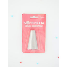 Насадка кондитерская KONFINETTA Круг, d=3 см, выход 1.2 см, нержавеющая сталь  фото 4