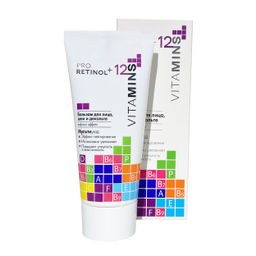 Modum PRO RETINOL + 12 VITAMINS Бальзам для лица, шеи и декольте, 50г (B147-104)