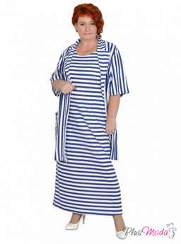 Платье Модель №1150 размеры 44-84 - Plusmoda фото 11