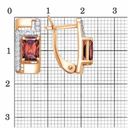 СЕРЬГИ 33814781Д18 - Красная пресня фото 2