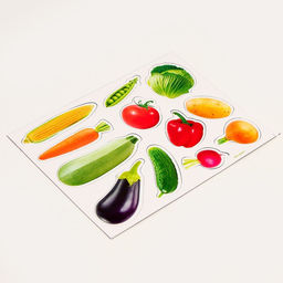 Магнитная игра ?Овощи? - Школа талантов фото 6