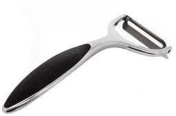 Овощечистка MODERNO с горизонтальным лезвием, прорезиненная ручка, Mallony арт.984043