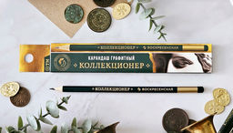 ВКФ Карандаш со смешными фразами SUV-034 Карандаш графитный заточенный ТМ (HB) 4 шт. коллекционер