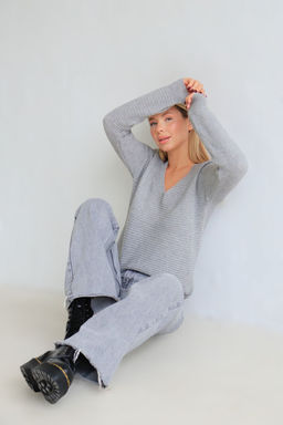 10809 Пуловер серый - Martichelli фото 23