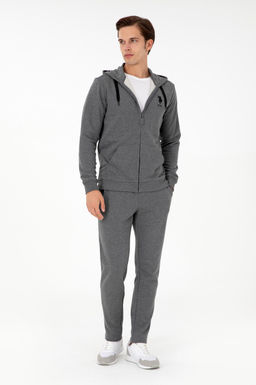 Мужские спортивные штаны антрацитового меланжа Неожиданная скидка в корзине - U.s. polo assn фото 3