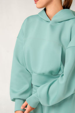 Арт. 2805 Костюм с брюками женский 42-48 (4 шт) Цвет:мята - Калинка фото 9