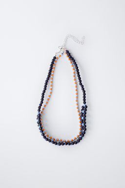 PACK DOS COLLARES BOLITAS / Azul - Zara фото 4