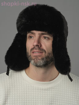 01.19015 Ушанка мужская флис (56-59)