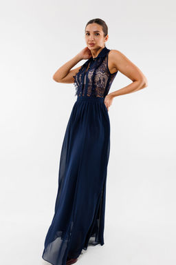 Платье AMORI 9778-Р темно-синий