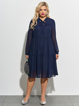 Платье 0060-2а шоколад - Aquarell фото 13