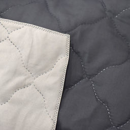 Покрывало 150х210 см, графитовый, микрофибра, полиэстер - Бояртекс фото 2