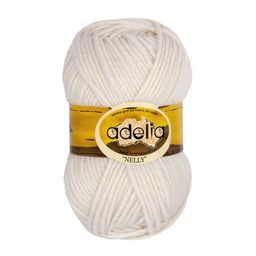 Пряжа ADELIA NELLY 70% шерсть, 30% акрил 5 шт. х 100 г 100 м  5 м