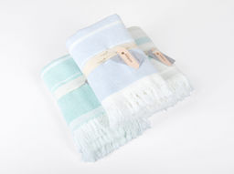 3с402.211к1 Джаз (флам.молоко) Полотенце махровое 60х130 см