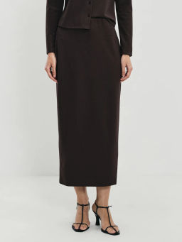 Юбка миди с люрексом / Zarina