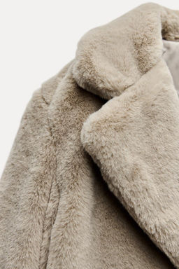 FAUX FUR COAT - Zara фото 6