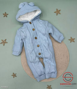 Вязаный детский комбинезон на меху - Bruno фото 7