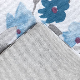 Постельное бельё Этель евро Фиалки 200х217, 220х240, 70х70-2 шт, бязь, 125 г/м2  фото 4