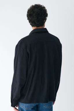Sobrecamisa en mezcla lino Easy Care Regular Fit - H&m фото 10
