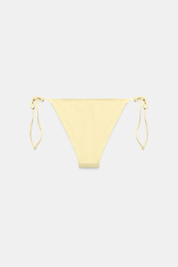 BRAGUITA BIKINI ARANDELAS LAZADAS / Amarillo - Zara фото 8