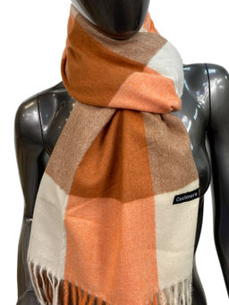 Мягкий палантин из кашемира, мультицвет - Greta фото 23